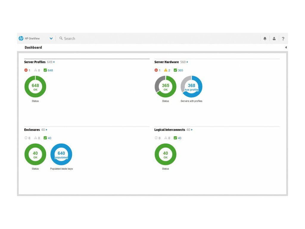 HPE OneView with iLO Advanced Tracking License