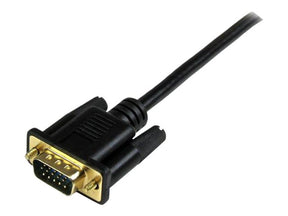 StarTech.com HDMI to VGA Cable - 10 ft / 3m - 1080p - 1920 x 1200 - Active HDMI Cable - Monitor Cable - Computer Cable (HD2VGAMM10)