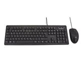 V7 CKU700DE - Tastatur-und-Maus-Set - waschbar