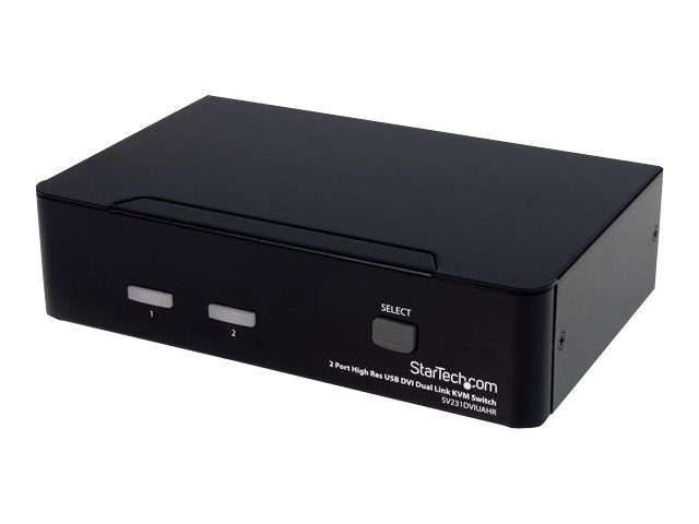 StarTech.com 2 Port Dual Link DVI USB KVM Switch mit Audio