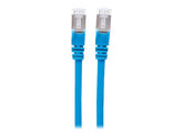 Intellinet Network Patch Cable, Cat6, 15m, Blue, Copper, S/FTP, LSOH / LSZH, PVC, RJ45, Gold Plated Contacts, Snagless, Booted, Polybag - Patch-Kabel - RJ-45 (M)