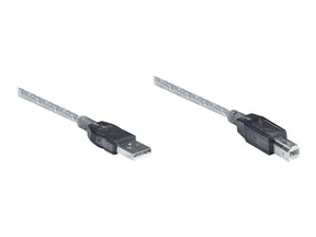 Manhattan USB-A to USB-B Cable, 11m, Male to Male, Active, 480 Mbps (USB 2.0)