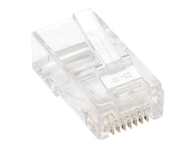 Intellinet RJ45 Modular Plugs, Cat5e, UTP, 2-prong, for stranded wire, 15 µ gold plated contacts, 100 pack - Netzwerkanschluss - RJ-45 (M)