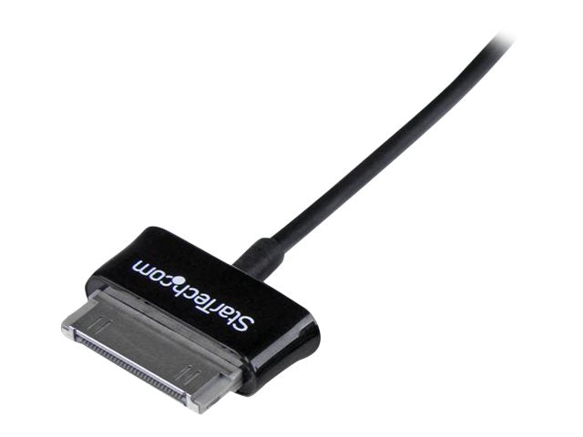 StarTech.com 3m Dock-Connector auf USB Kabel für Samsung Galaxy Tab - Lade- / Sync-Kabel - USB-Datenkabel / Ladekabel - Lade-/Datenkabel - Samsung 30-poliger Dockanschluss (M)