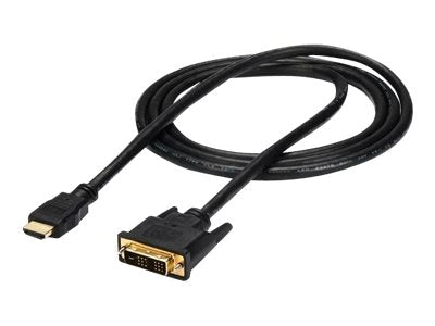 StarTech.com 6ft (1.8m) HDMI to DVI Cable, DVI-D to HDMI Display Cable (1920x1200p)