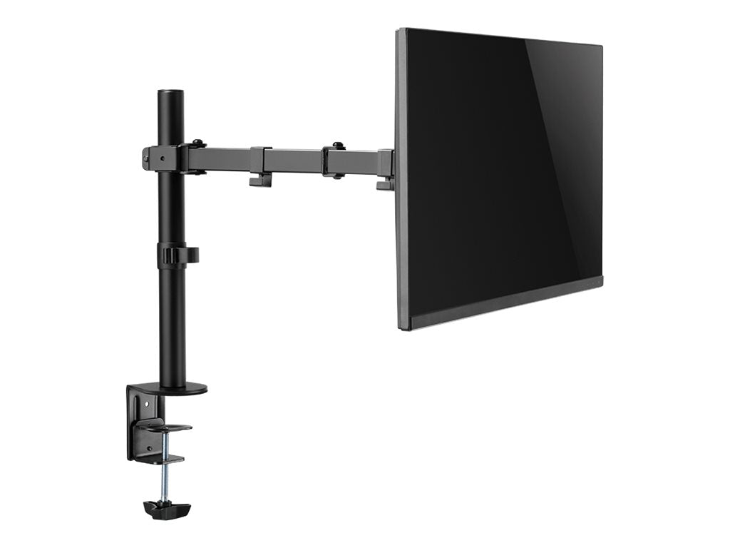 LogiLink Befestigungskit - einstellbarer Arm - für LCD-Display - Schwarz - Bildschirmgröße: 43.2-81.3 cm (17"-32")