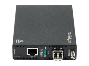 StarTech.com OAM Gigabit Ethernet Multimode LWL / Glasfaser LC Medienkonverter bis 550m