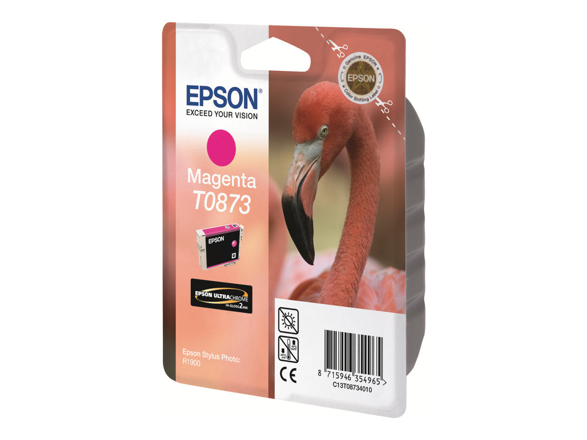 Epson T0873 - 11.4 ml - Magenta - Original - Tintenpatrone