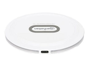 Manhattan Smartphone Wireless Charging Pad, Up to 15W charging (depends on device)