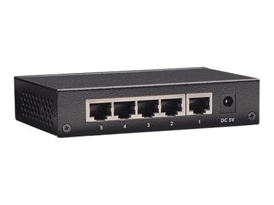 Intellinet 5-Port Gigabit Ethernet Switch, Metal, Box