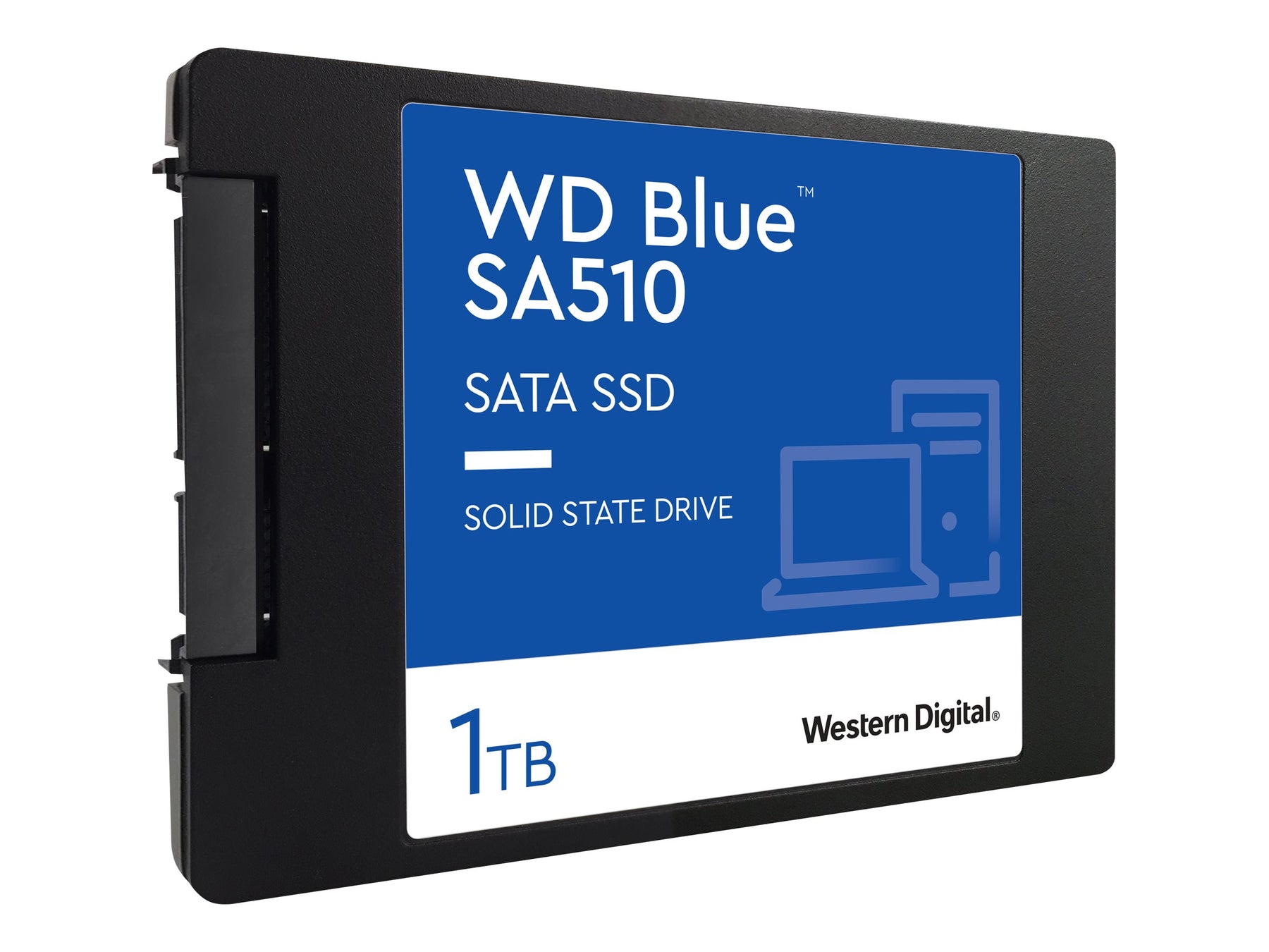 WD Blue SA510 WDS100T3B0A - SSD - 1 TB - intern - 2.5" (6.4 cm)