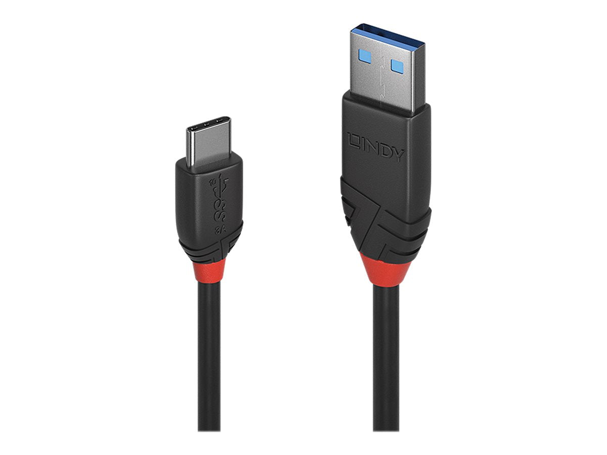 Lindy Black Line - USB-Kabel - USB-C (M) bis USB Typ A (M)