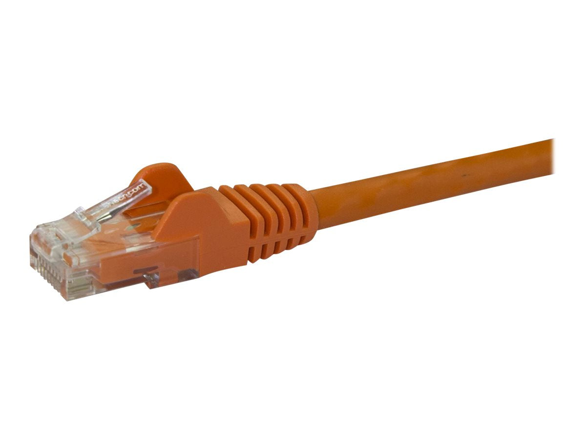 StarTech.com Cat6 Snagless RJ45 Netzwerkkabel - 10m - Orange - Cat 6 Ethernet UTP Kabel 10 Meter - Patch-Kabel - RJ-45 (M)