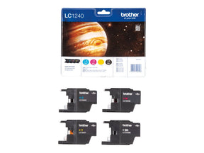 Brother LC1240 Value-Pack - Schwarz, Gelb, Cyan, Magenta