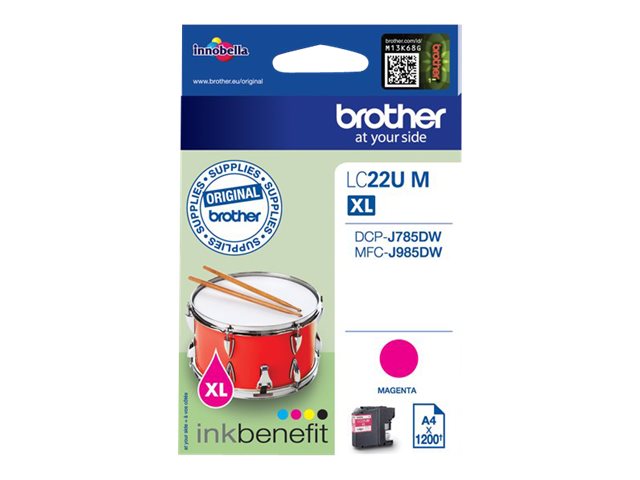 Brother LCLC22UM - XL - Magenta - Original - Tintenpatrone