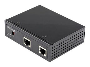 StarTech.com Industrieller Gigabit PoE Splitter - 90W Hochgeschwindigkeits Power-over-Ethernet PoE+++ Splitter - 12-48V DC - PoE-Splitter (DIN-Schienenmontage möglich)