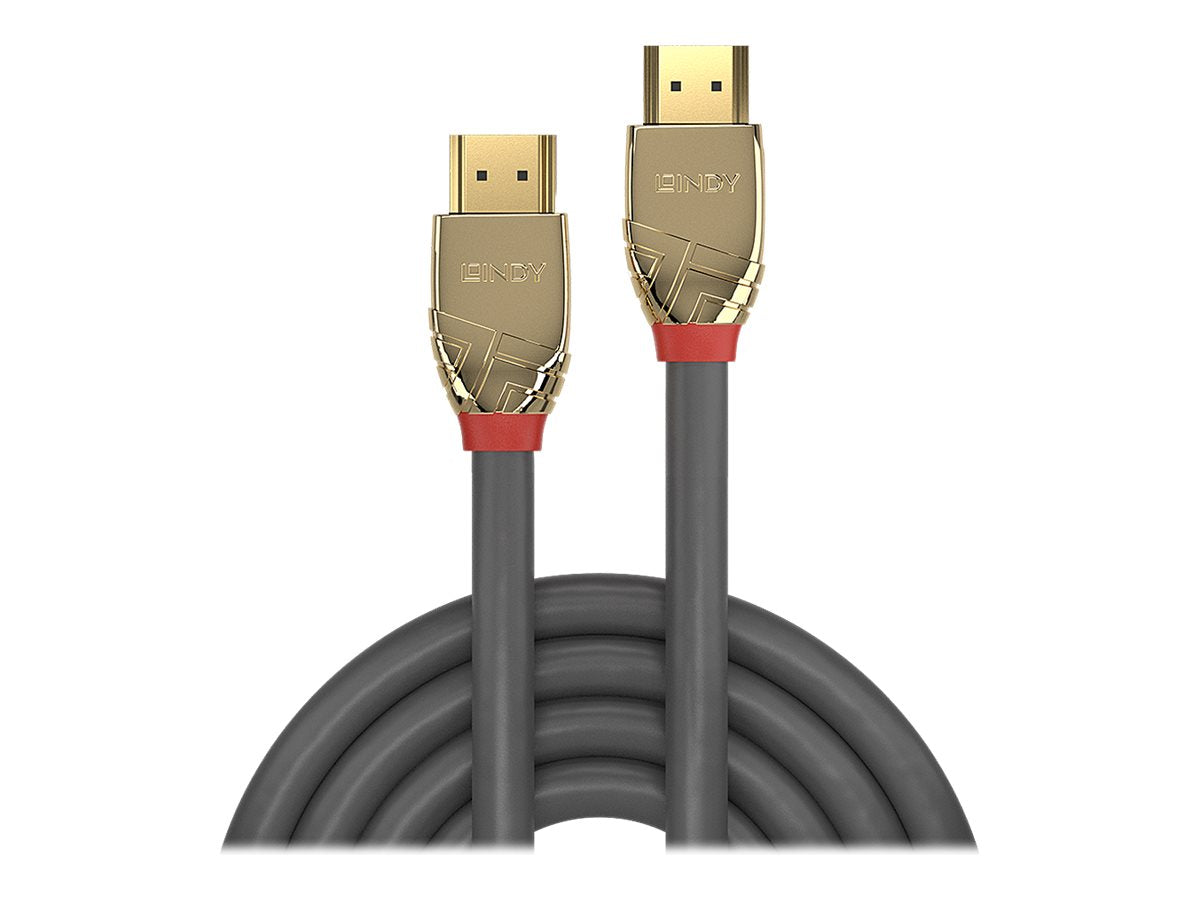 Lindy Gold Line Standart with Ethernet - HDMI mit Ethernetkabel - HDMI (M)