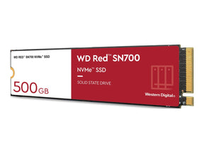 WD Red SN700 WDS500G1R0C - SSD - 500 GB - intern - M.2 2280 - PCIe 3.0 x4 (NVMe)