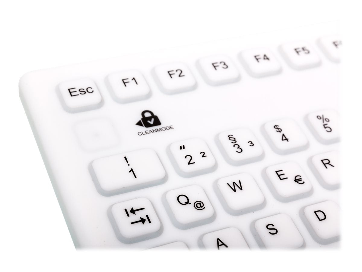 GETT InduKey TKG-086-IP68-WHITE - Tastatur - USB - USA/Europa