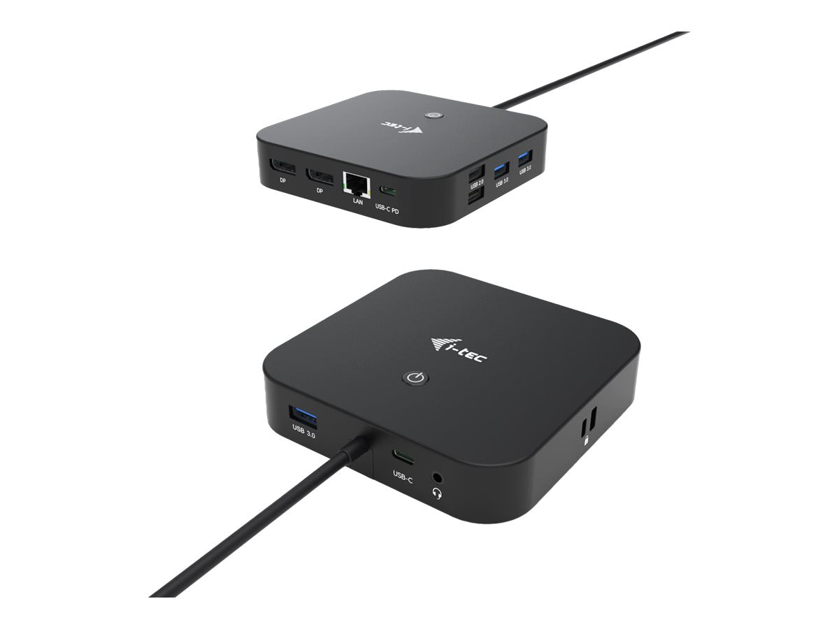 i-tec USB-C Dual Display Docking Station with Power Delivery