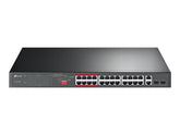 TP-LINK TL-SL1226P - Switch - unmanaged - 24 x 10/100 (PoE+)