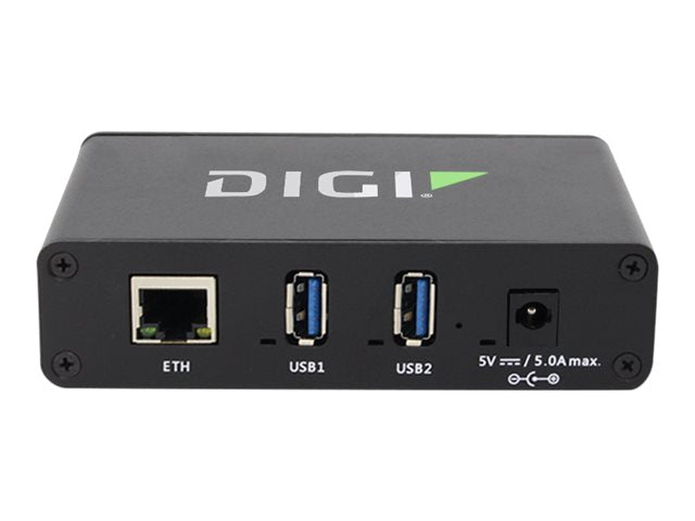 Digi International Digi AnywhereUSB 2 Plus - Hub - managed - 2 x USB 3.1 Gen 1 + 1 x 10/100/1000