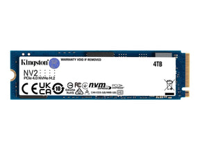 Kingston NV2 - SSD - 4 TB - intern - M.2 2280 - PCIe 4.0 x4 (NVMe)