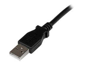 StarTech.com 1m USB 2.0 A auf B Kabel rechts gewinkelt - St/St - USB Druckerkabel - USB-Kabel - USB Typ B (M)