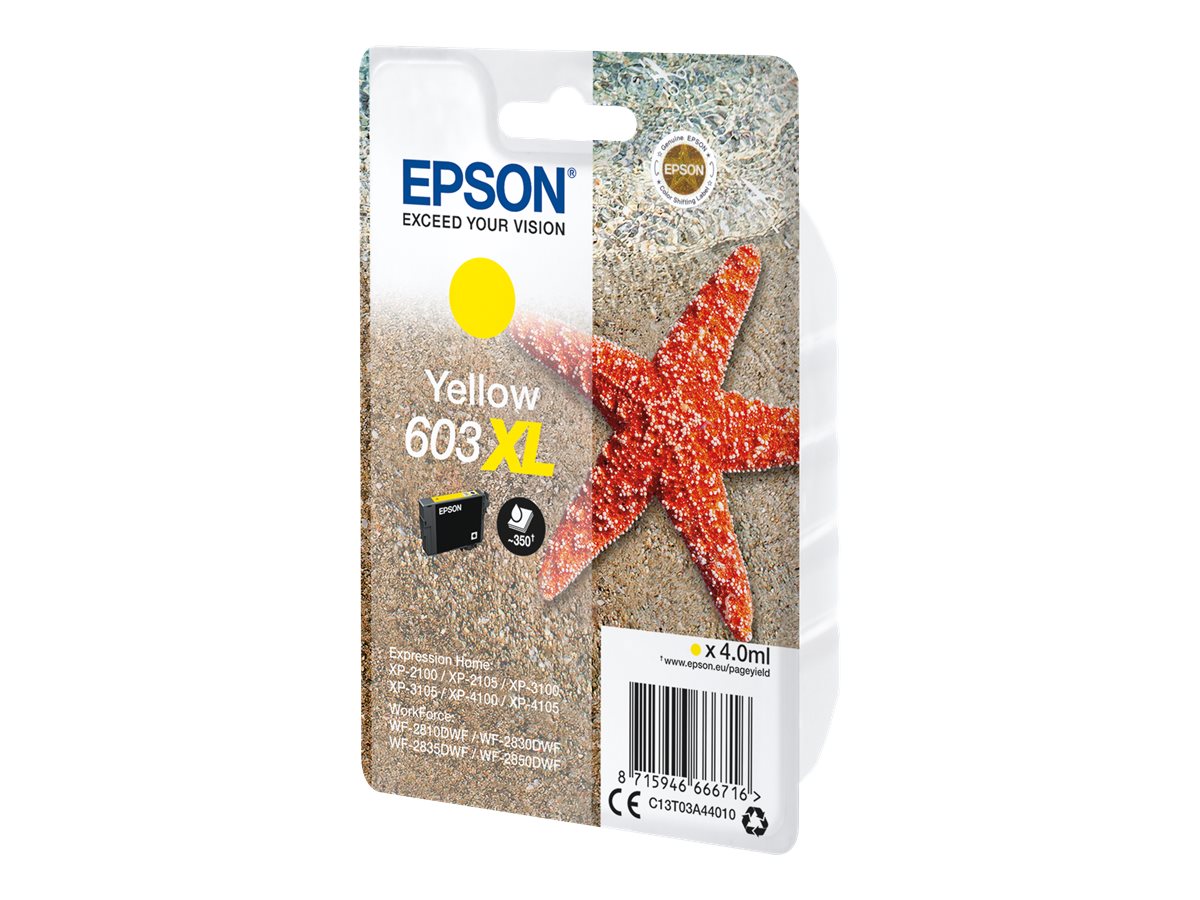 Epson 603XL - 4 ml - XL - Gelb - original - Blisterverpackung