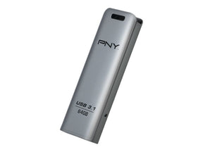 PNY Elite Steel - USB-Flash-Laufwerk - 64 GB