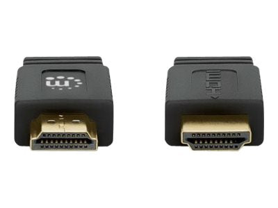 Manhattan HDMI Cable with Ethernet (Flat), 4K@60Hz (Premium High Speed)