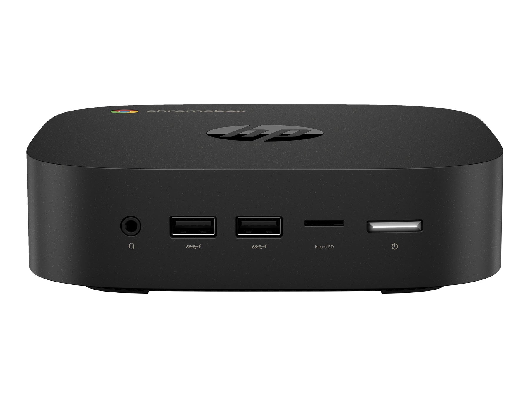 HP Chromebox G4 - Mini - 1 x Celeron 7305 - RAM 4 GB - Flash - eMMC 64 GB - Intel Iris Xe Grafikkarte - 1GbE, 802.11ax (Wi-Fi 6E)