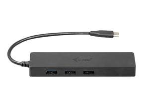 i-tec USB-C Slim HUB 3-Port mit Gigabit Ethernet Adapter