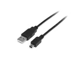 StarTech.com 1 m Mini USB 2.0 Kabel - A auf Mini B – Stecker/Stecker - USB Anschlusskabel - USB-Kabel - USB (M)