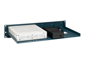 Rackmount.IT RM-CI-T8 - Rackmontagesatz - Jet Black, RAL 9005 - 2U - 48.3 cm (19")