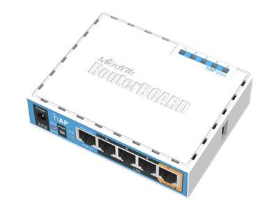 MikroTik RouterBOARD hAP - Wireless Router - 4-Port-Switch