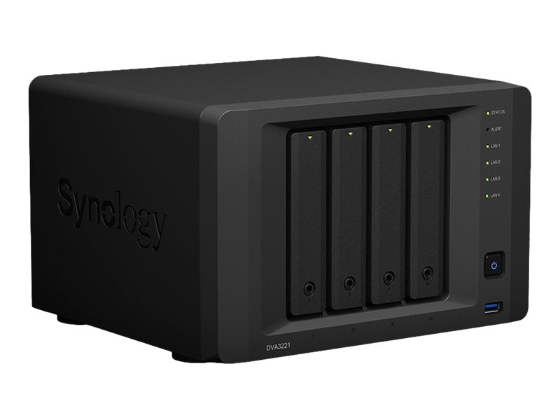 Synology Deep Learning NVR DVA3221 - NVR - 32 Kanäle