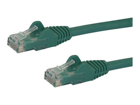 StarTech.com 10m Cat6 Gigabit Snagless Patchkabel - RJ45 UTP Netzwerkkabel mit Schutzmanschette - Cat 6 Kabel - Grün - Patch-Kabel - RJ-45 (M)