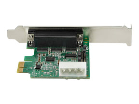 StarTech.com 4 Port Serielle PCI Express RS232 Adapter Karte - PCIe RS232 Serielle Host Controller Karte - PCIe auf Serielle DB9 Karte - 16950 UART - Erweiterungskarte - Windows & Linux (PEX4S953)