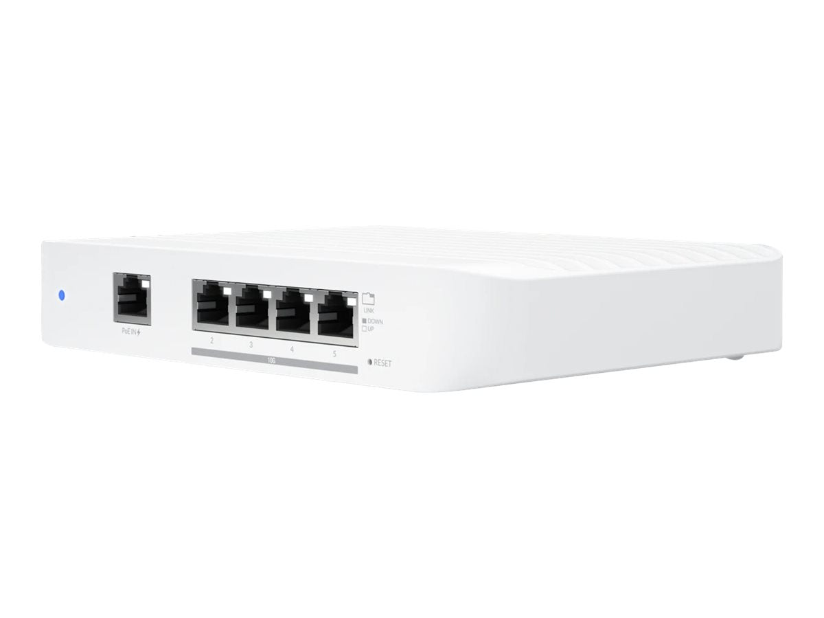 UbiQuiti USW Flex XG - Switch - managed - 4 x 100/1000/2.5G/5G/10GBase-T + 1 x 10/100/1000 (PoE+)