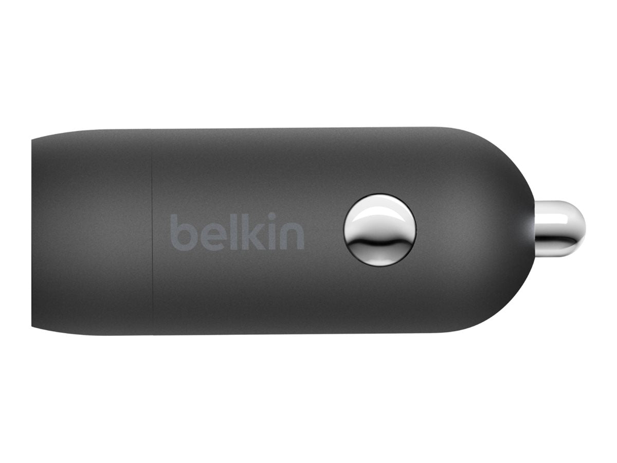 Belkin BoostCharge - Auto-Netzteil - 30 Watt - 3 A - Fast Charge, Power Delivery 3.1 (24 pin USB-C)