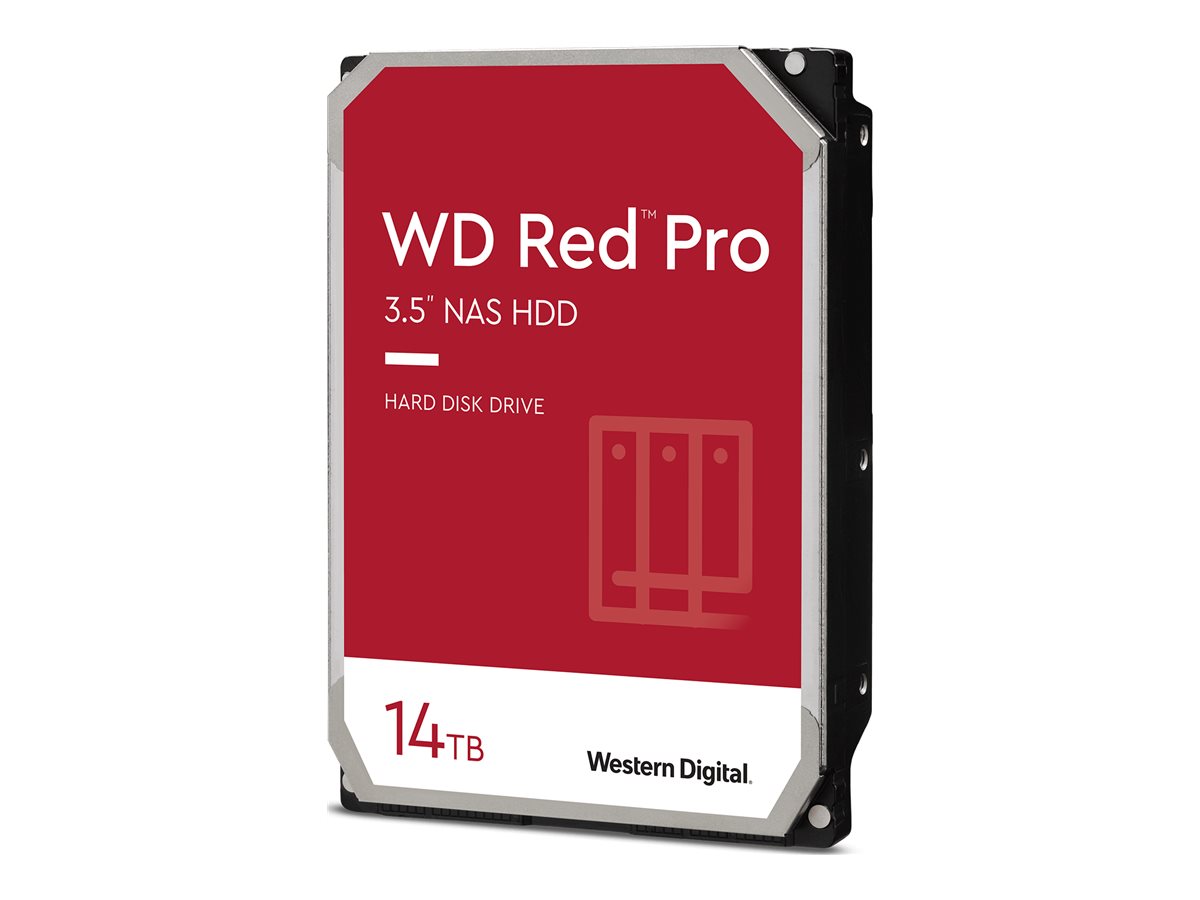 WD Red Pro WD142KFGX - Festplatte - 14 TB - intern - 3.5" (8.9 cm)