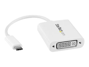 StarTech.com USB-C auf DVI Adapter - USB Type-C DVI Konverter für MacBook, Chromebook, Dell XPS oder andere USB-C Geräte