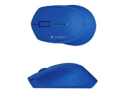 Logitech M280 - Maus - Für Rechtshänder - optisch - 3 Tasten - kabellos - 2.4 GHz - kabelloser Empfänger (USB)