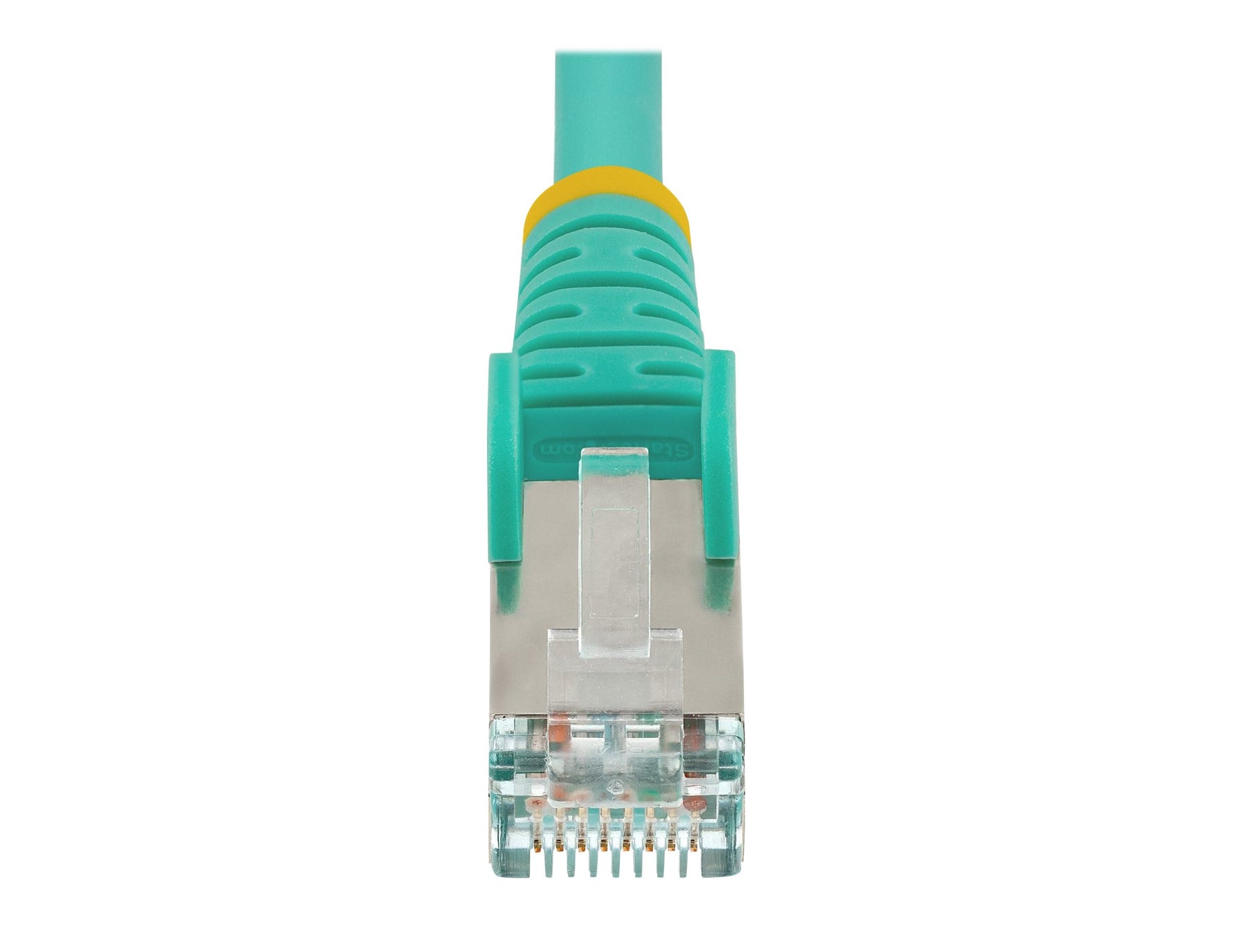 StarTech.com 2m CAT6a Ethernet Cable - Aqua - Low Smoke Zero Halogen (LSZH)