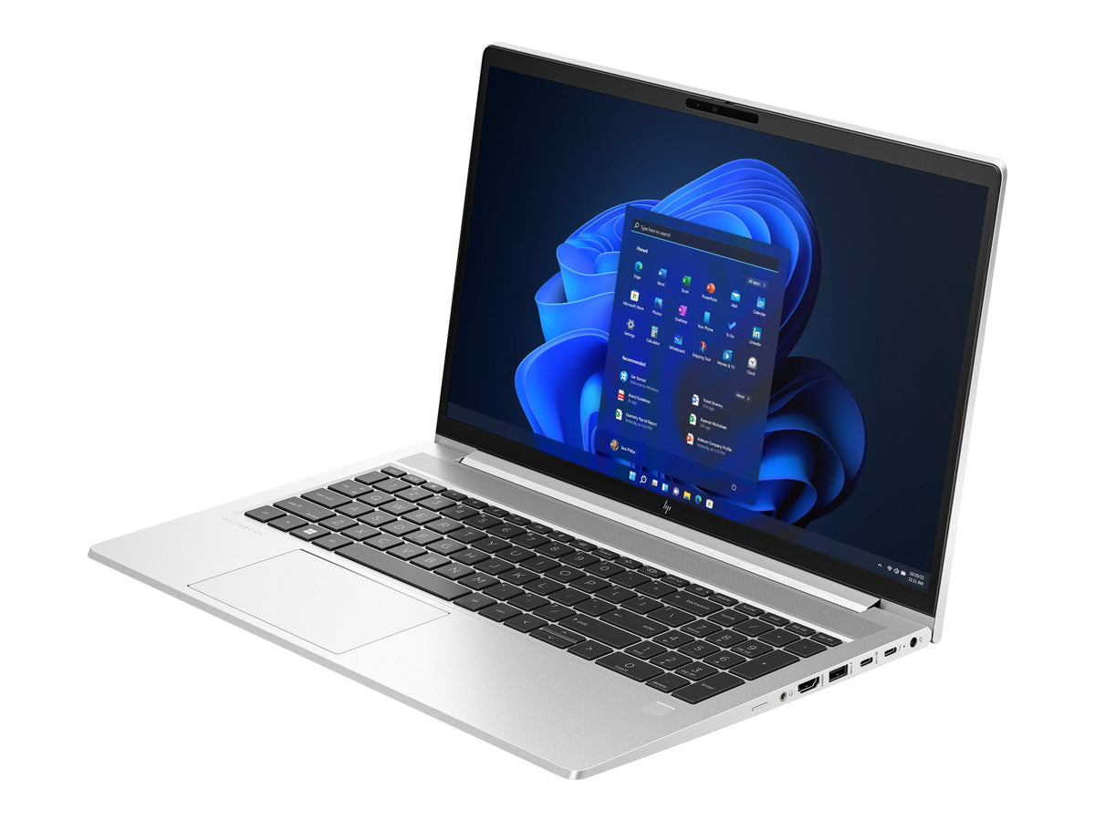 HP EliteBook 650 G10 Notebook - 180°-Scharnierdesign - Intel Core i7 1355U / 1.7 GHz - Win 11 Pro - Intel Iris Xe Grafikkarte - 16 GB RAM - 512 GB SSD NVMe - 39.6 cm (15.6")