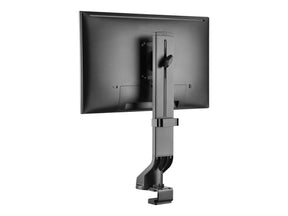 Tripp Single-Display Monitor Arm with Desk Clamp and Grommet - Height Adjustable, 17" to 32" Monitors - Befestigungskit - für Monitor - Stahl - Schwarz - Bildschirmgröße: 43.2-81.3 cm (17"-32")