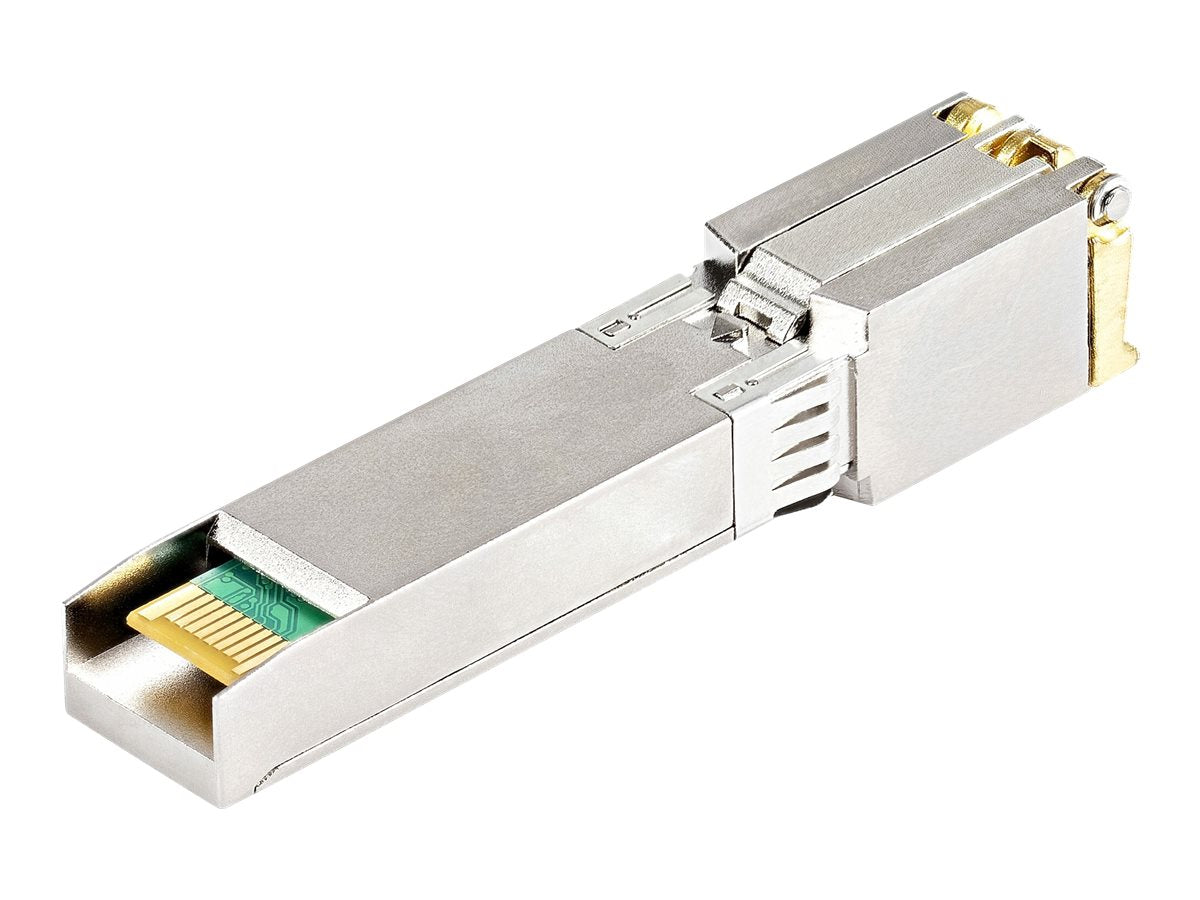 StarTech.com HP 813874-B21 kompatibles SFP+ Transceiver Modul - 10GBase-T - MSA konform - RJ45 SFP+ Modul - 10GBase-T - 30m mit CAT6a - SFP+-Transceiver-Modul (gleichwertig mit: HP 813874-B21)