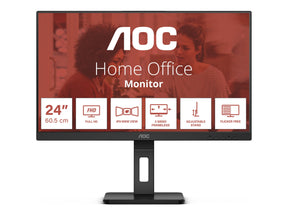 AOC 24E3QAF - LED-Monitor - 60.5 cm (24") - 1920 x 1080 Full HD (1080p)