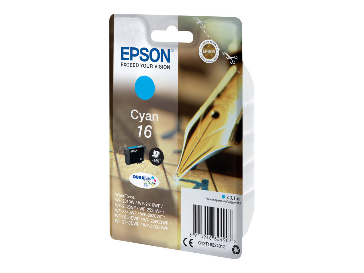 Epson 16 - 3.1 ml - Cyan - Original - Tintenpatrone